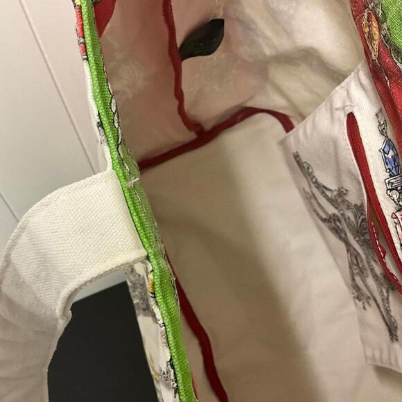 Brighton Merry and Bright All That Glitters Tom Clancy Canvas Tote Bag - Picture 8 of 13